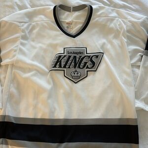 Retro 2003 LOS ANGELES KINGS Jersey - Michael Cammalleri Signed - Large
